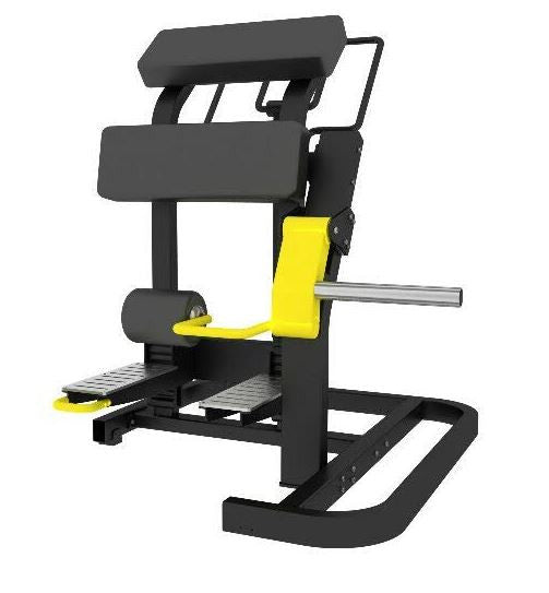 IC-6075 STANDING LEG CURL PLATE LOADED GYM MACHINE