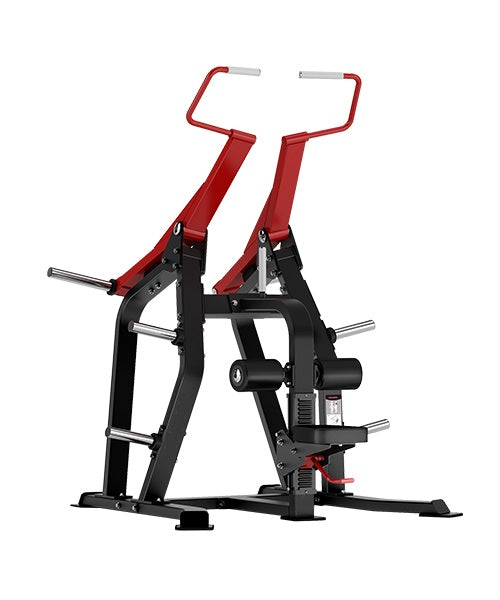 LIFE TREK PLATE LOADED LAT PULLDOWN GYM MACHINE