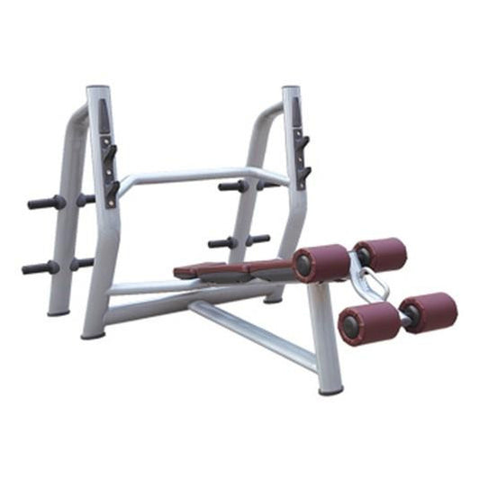 IC-6043 Commercial Olympic Decline Bench Press Gym Fitness Strength