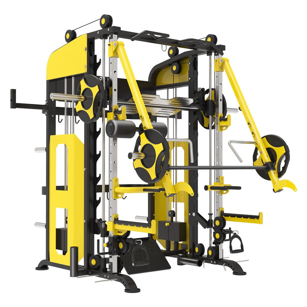 The Behemoth - Ultimate Cross Functional Trainer & Smith Machine with HUGE 2 x 100kg Weight Stacks