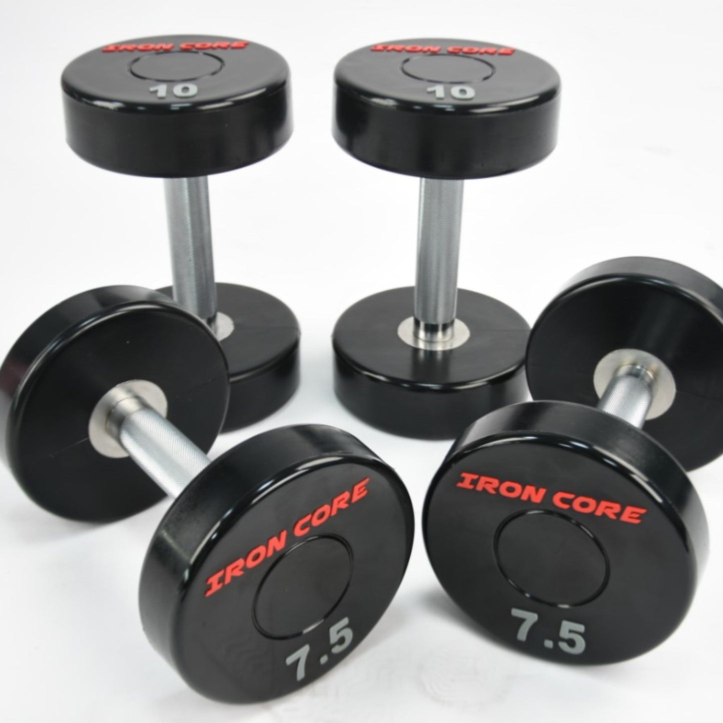 Premium PU Prostyle Dumbbells Polyurethane 35kg Pair.