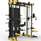 The Sparta Total Multi-Functional Trainer & Smith Machine with HUGE 2 x 100kg Weight Stacks