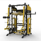 The Behemoth - Ultimate Cross Functional Trainer & Smith Machine with HUGE 2 x 100kg Weight Stacks