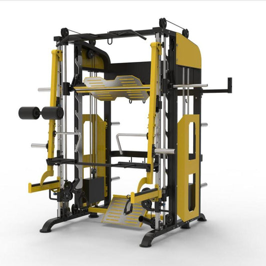 The Behemoth - Ultimate Cross Functional Trainer & Smith Machine with HUGE 2 x 100kg Weight Stacks