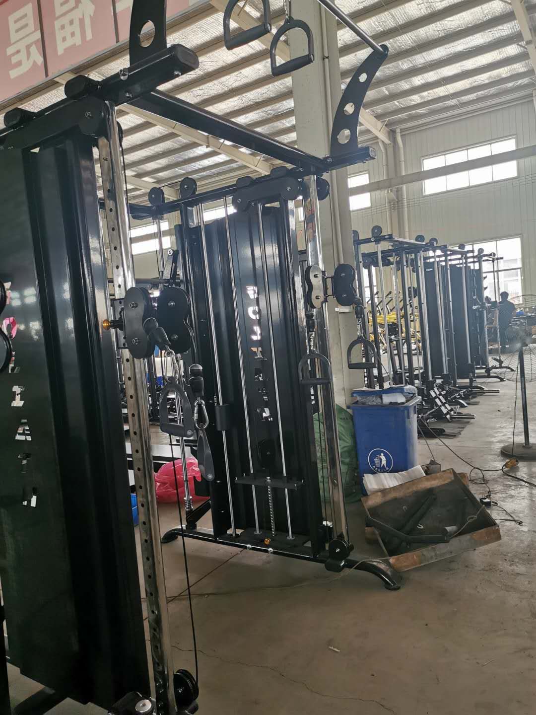 The Goliath Full Commercial Multi Functional Trainer & Smith Machine with HUGE 2 x 100kg Weight Stacks